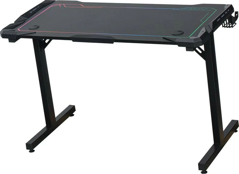 Biurko gamingowe TOKIO 6 (czarny) 