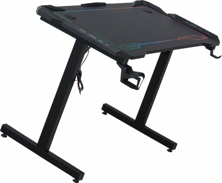 Biurko gamingowe TOKIO 6 (czarny) 