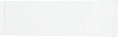 Cokół kuchenny do narożnika skośnego (biały lakier mat)