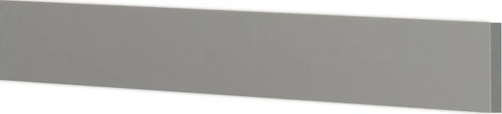 Cokół kuchenny boczny (szary lakier mat)