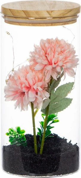 Dekoracja LED z kwiatami Tasso 26