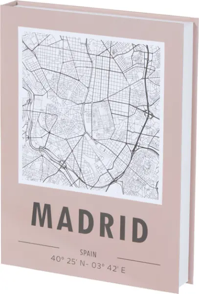 Książka dekoracyjna City Books 1 Madrid