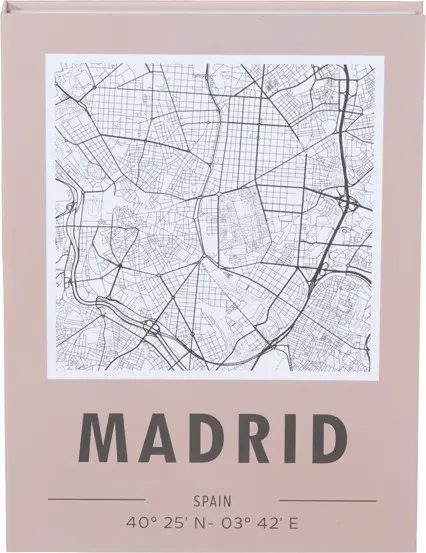 Książka dekoracyjna City Books 1 Madrid