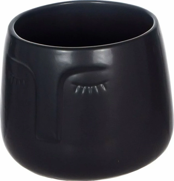 Doniczka-głowa Goldi (czarny)