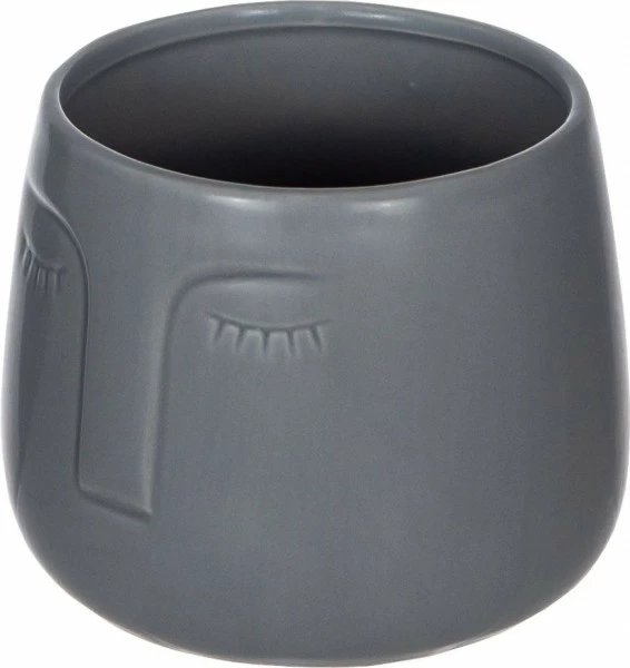 Doniczka-głowa Goldi (szary) 