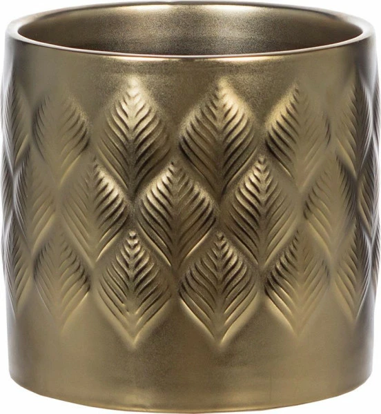 Doniczka ceramiczna Konti 10 (złoty)