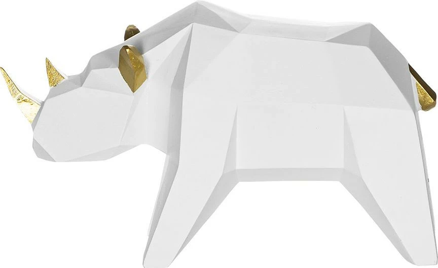 Figurka duży nosorożec Geo 81 (biały)