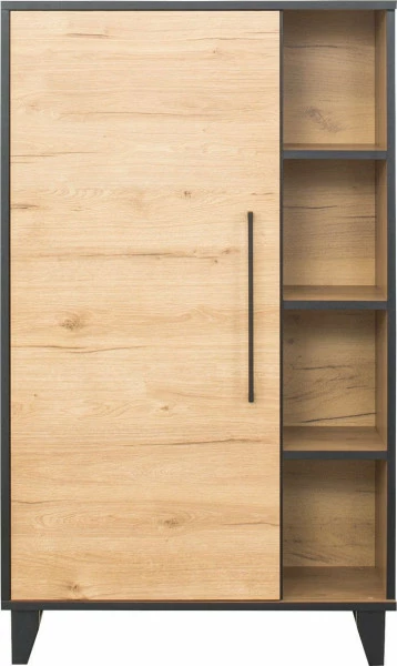Szafka stojąca z drzwiczkami i półkami Floryda (dąb Soma ciemny)