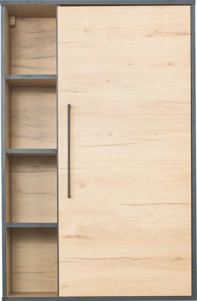 Szafka wisząca z drzwiczkami i półkami Floryda (dąb Soma ciemny)