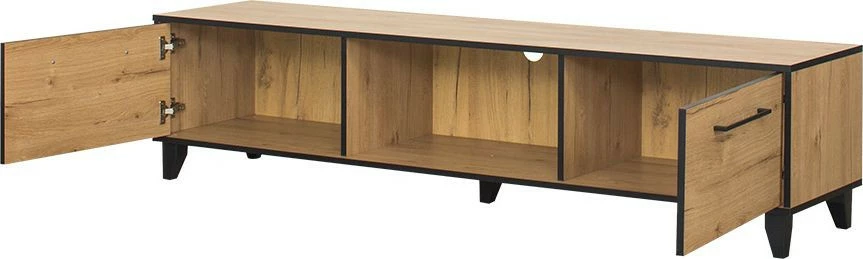 Szafka RTV z drzwiczkami i półką Floryda (dąb Soma ciemny) 