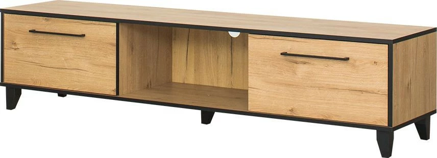 Szafka RTV z drzwiczkami i półką Floryda (dąb Soma ciemny) 