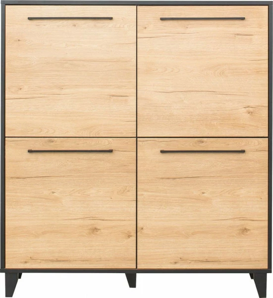 Komoda z 4 drzwiami Floryda (dąb Soma ciemny)