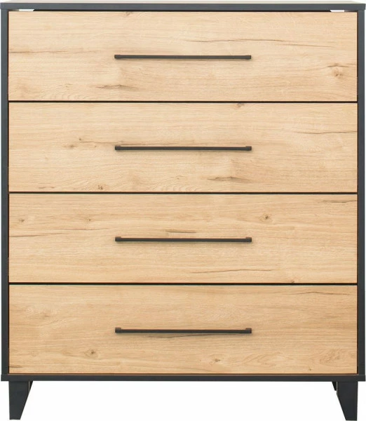 Komoda z 4 szufladami Floryda (dąb Soma ciemny) 