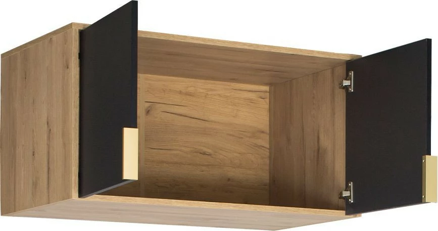 Nadstawka na szafę Floryda (grafit/dąb Soma ciemny)