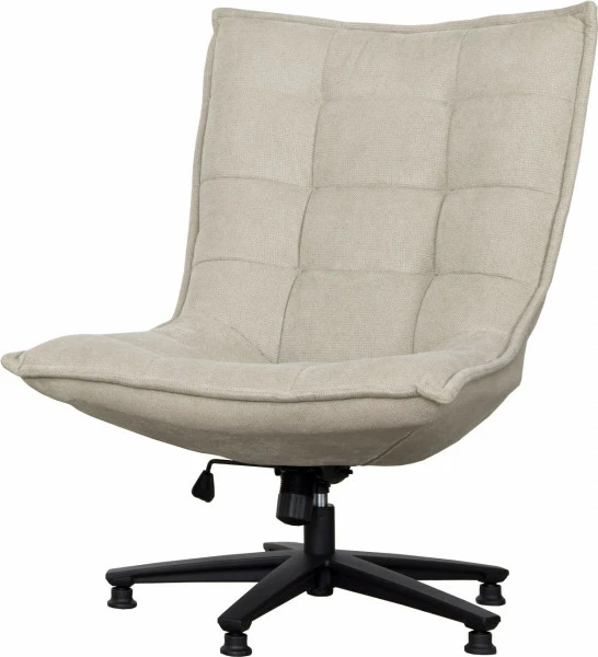 Fotel wypoczynkowy, obrotowy Tramonto (beżowy)