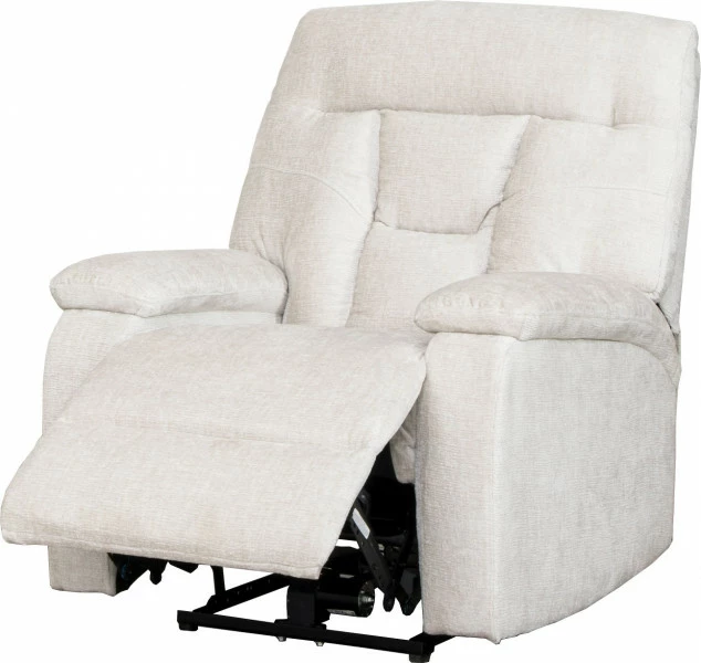 Fotel elektryczny Gerona z funkcją relax (beż)