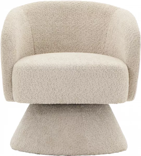 Fotel obrotowy Lizbona 29 (boucle beżowy)