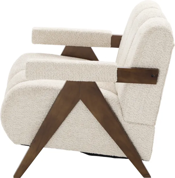 Fotel Biscuit 32 (boucle beż) 