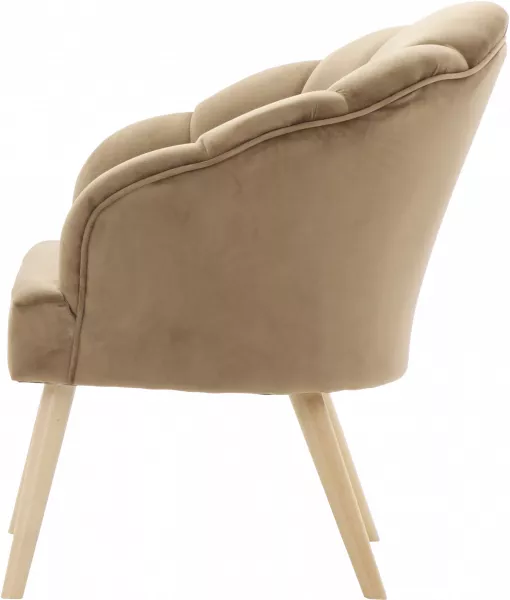 Fotel Malavi 1 (plusz brązowy)