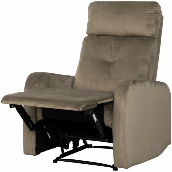 Fotel Gerona z funkcją relax (brązowy) 