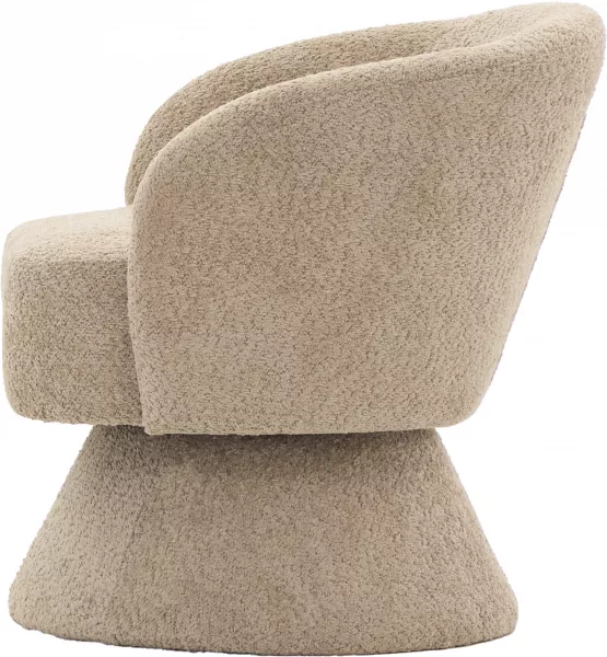 Fotel obrotowy Lizbona 29 (boucle cappuccino)