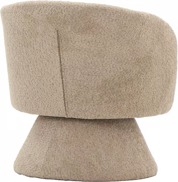 Fotel obrotowy Lizbona 29 (boucle cappuccino)