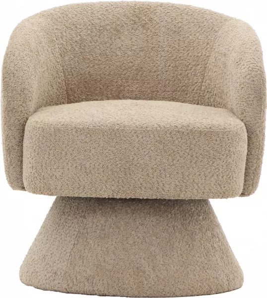 Fotel obrotowy Lizbona 29 (boucle cappuccino)