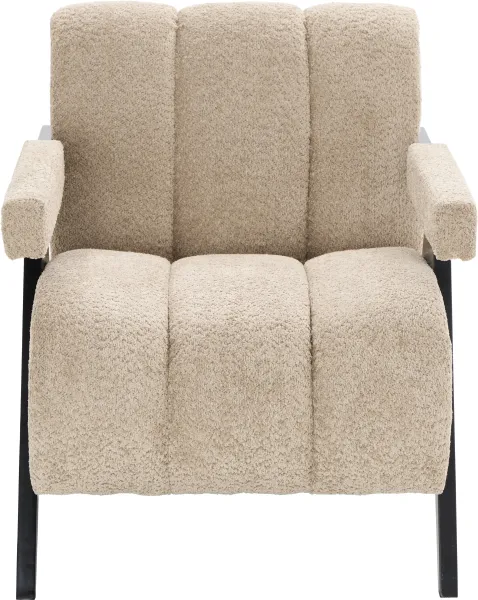 Fotel Biscuit 32 (boucle cappuccino)