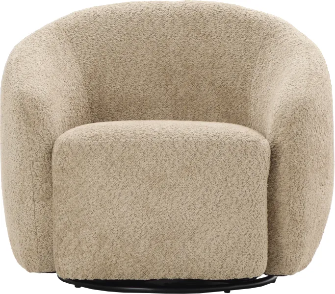 Fotel obrotowy Purro 33 (boucle cappuccino)