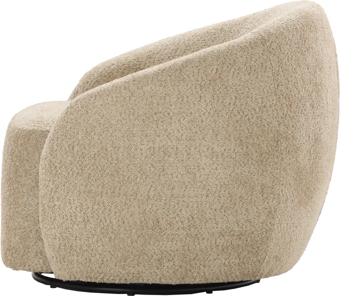Fotel obrotowy Purro 33 (boucle cappuccino) 