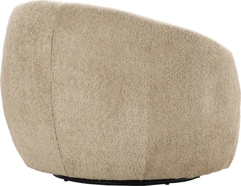 Fotel obrotowy Purro 33 (boucle cappuccino) 