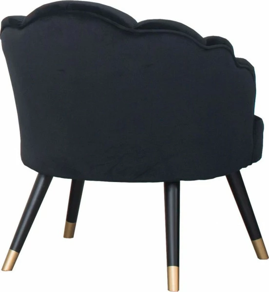 Fotel Malavi (plusz czarny)