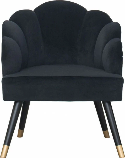 Fotel Malavi (plusz czarny)