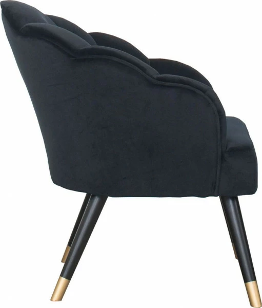 Fotel Malavi (plusz czarny)