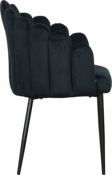 Fotel Biszkopt (czarny)