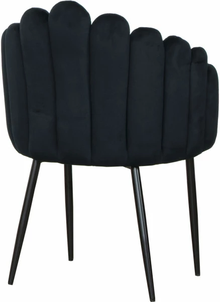 Fotel Biszkopt (czarny)