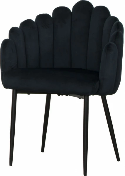 Fotel Biszkopt (czarny)