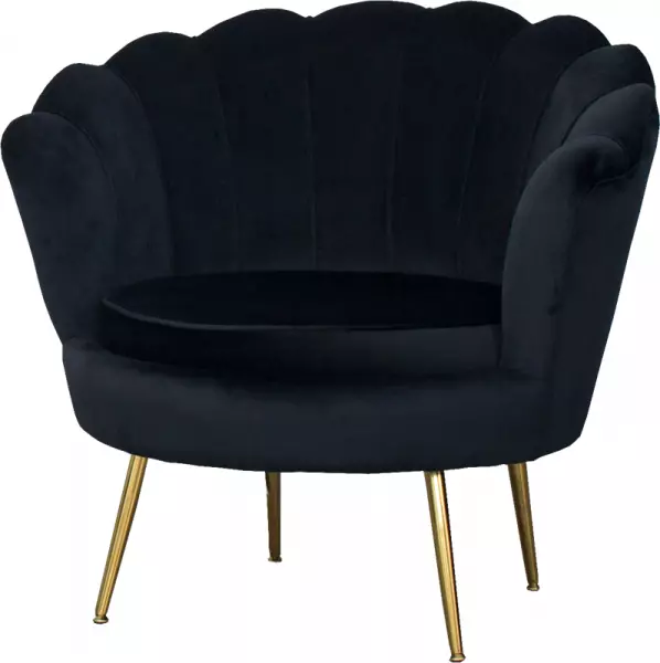 Fotel Salwino 4 (czarny) 