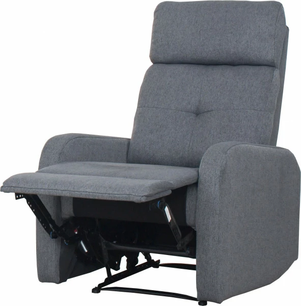 Fotel Gerona z funkcją relax (grafitowy)