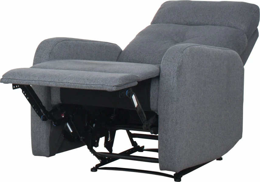Fotel Gerona z funkcją relax (grafitowy)