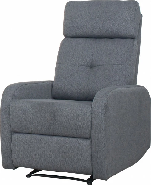 Fotel Gerona z funkcją relax (grafitowy)