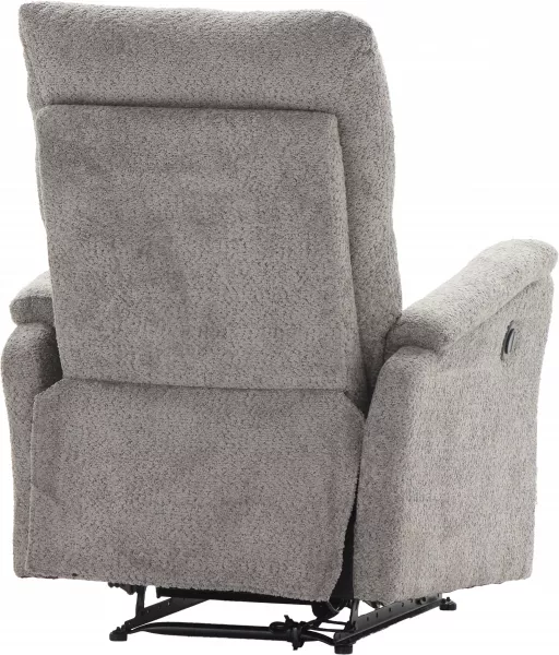 Fotel elektryczny Totti z funkcją relax (boucle grafit)