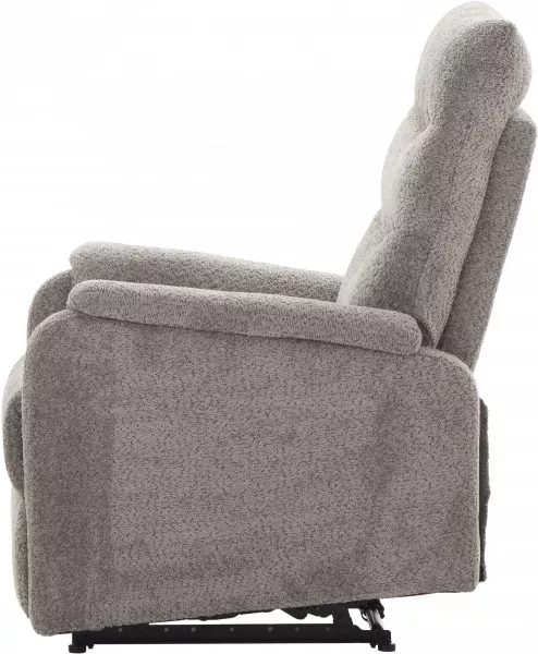 Fotel elektryczny Totti z funkcją relax (boucle grafit) 