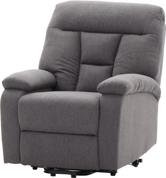 Fotel elektryczny regulowany z funkcją podnoszenia Duke 28 (grafitowy) 