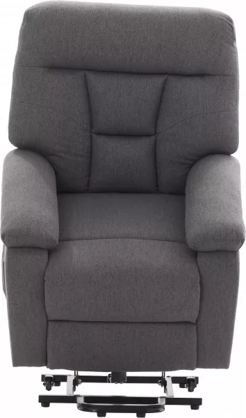 Fotel elektryczny regulowany z funkcją podnoszenia Duke 28 (grafitowy)