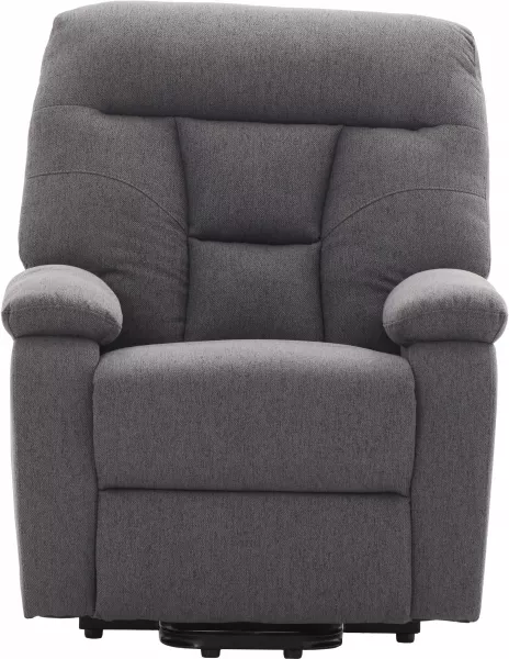 Fotel elektryczny regulowany z funkcją podnoszenia Duke 28 (grafitowy)