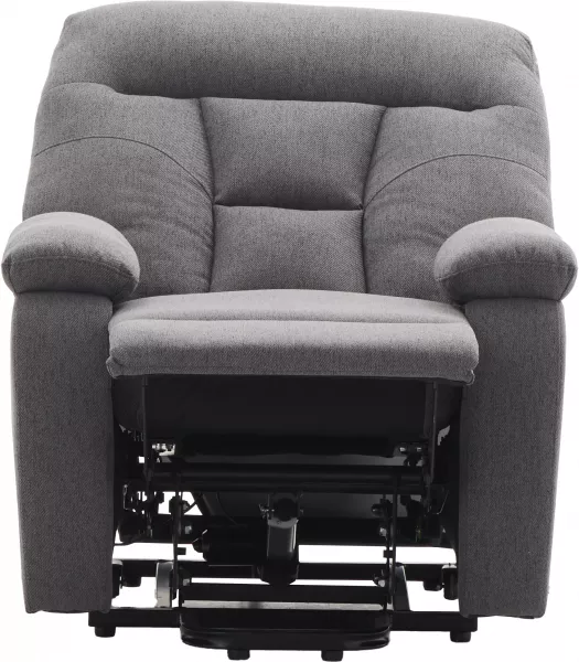 Fotel elektryczny regulowany z funkcją podnoszenia Duke 28 (grafitowy) 