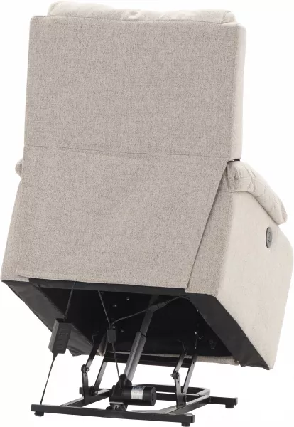 Fotel elektryczny relax z funkcją ułatwiania wstawania Calio 27 (latte)