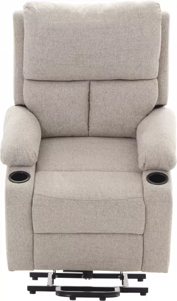 Fotel elektryczny relax z funkcją ułatwiania wstawania Calio 27 (latte) 
