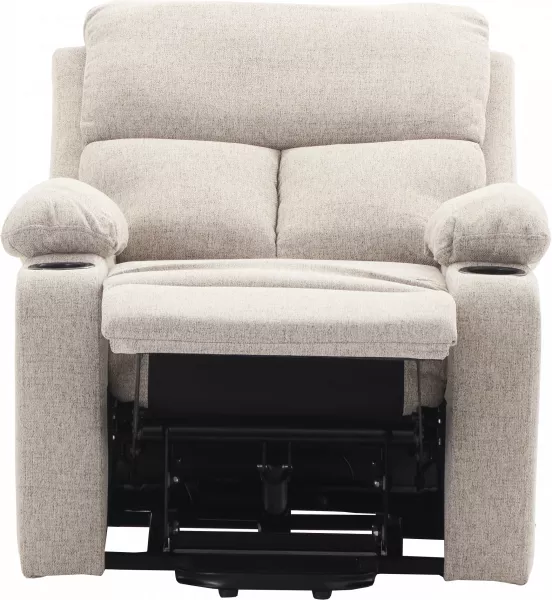 Fotel elektryczny relax z funkcją ułatwiania wstawania Calio 27 (latte)